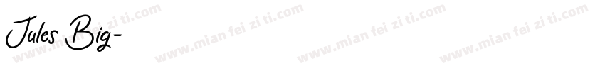 Jules Big字体转换